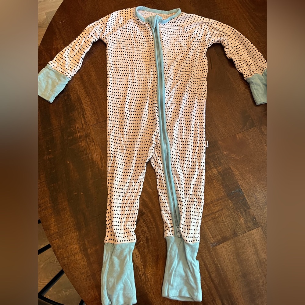 Little Sleepies Zippy Polka Dot